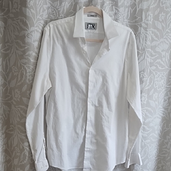 Express Crisp White Dress Shirt - Picture 1 of 3